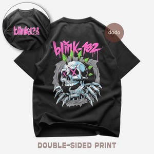 Blink 182 T-Shirt - Pop Music Shirt - Double-Sided Print - Enema Of The State Album - Blink 182 Merch - Unisex Pop Clothing