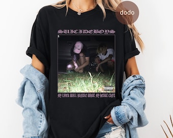 Premium Suicideboys T-Shirt - Rap Music Shirt - My Liver Will Handle What My Heart Can&#39;t - Suicideboys Merch - Unisex Rapper Clothing