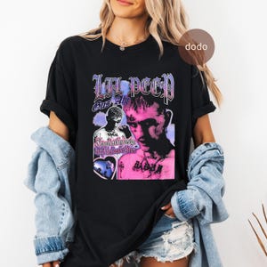 Premium Lil Peep T-Shirt - Rap Music Shirt - Come Over When You&#39;re Sober Album - Lil Peep Merch - Unisex Rapper Clothing