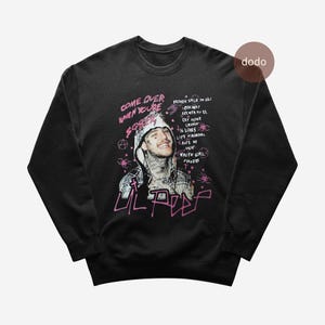 Lil Peep Sweatshirt - Rap Music Sweatshirt - Come Over When You're Sober Album - Lil Peep Album - Lil Peep Merch - Unisex Rapper Clothing