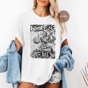 Premium Blink 182 T-Shirt - Pop Music Shirt - Enema Of The State Album - Blink 182 Album - Blink 182 Merch - Unisex Pop Clothing