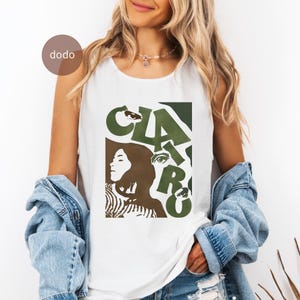 Premium Clairo Tank Top - Immunity Album - Pop Music - Fan Merch