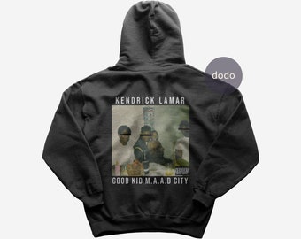 Premium Kendrick Lamar Hoodie - Good Kid M.A.A.D City Album Hoodie - Kendrick Lamar New Album Hoodie - Unisex Heavy Cotton Hoodie