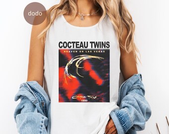 Premium Cocteau Twins Tank Top - Heaven or Las Vegas Album - Pop Music - Fan Merch