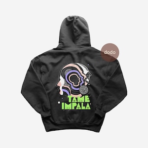 Tame Impala Hoodie - Pop Music Hoodie - Currents Album - Tame Impala Album Hoodie - Tame Impala Merch - Unisex Pop Clothing