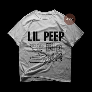 Lil Peep T-Shirt - Rap Music Shirt - The Peep Show Design - Lil Peep Album Shirt - Lil Peep Merch - Unisex Rapper Clothing