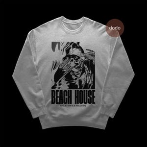 Beach House Sweatshirt - Pop Musik Sweatshirt - Einmal Twice Melody Album - Beach House Album - Beach House Merch - Unisex Pop Kleidung