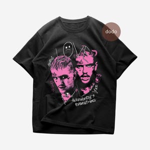 Lil Peep T-Shirt - Rap Music Shirt - Crybaby Album - Lil Peep Album Shirt - Lil Peep Merch - Unisex Rapper Clothing