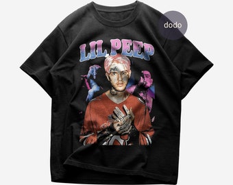Premium Lil Peep T-Shirt - Falling Down Album T-Shirt - Lil Peep New Album T-Shirt - Unisex Heavy Cotton Tee