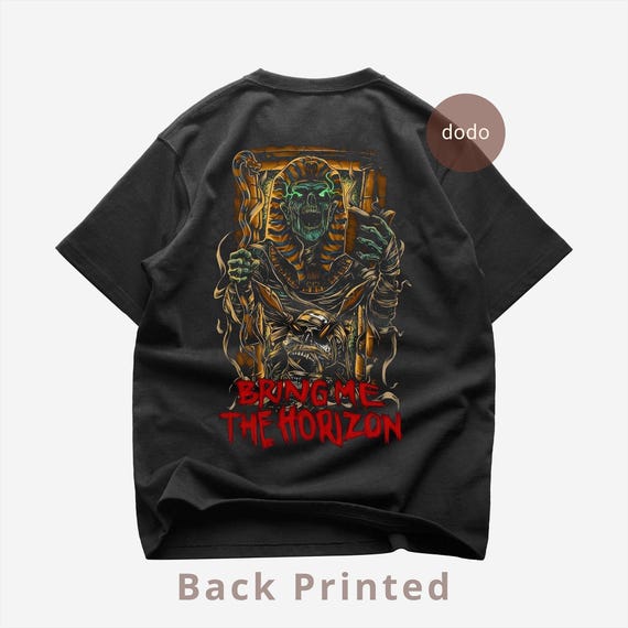 Bring Me the Horizon Back T-shirt - Metal Music Shirt - Post Human