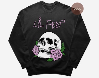 Lil Peep Sweatshirt - Crybaby Album - Rap Music - Fan Merch