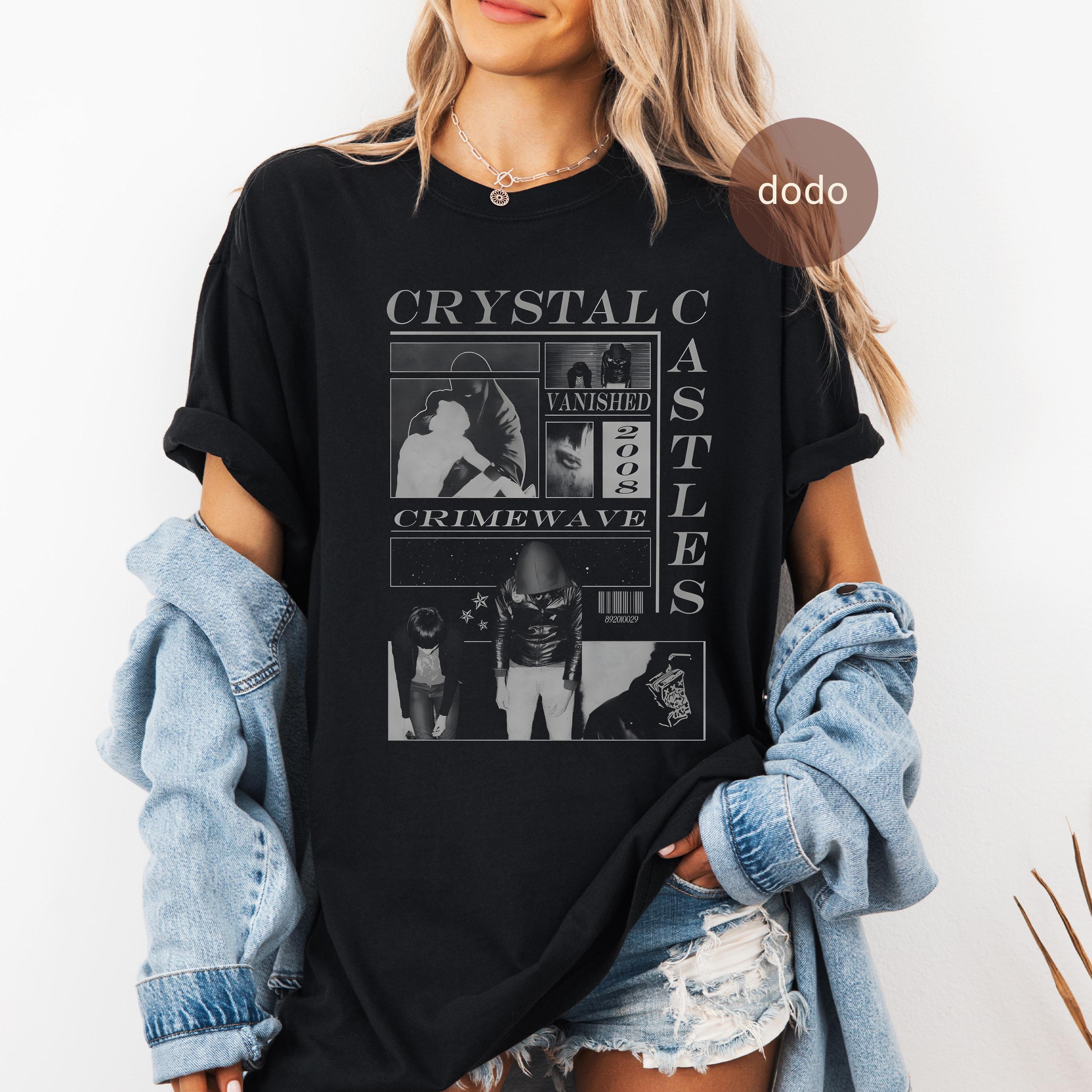 プレミアム クリスタル キャッスルズ Tシャツ - ポップミュージック