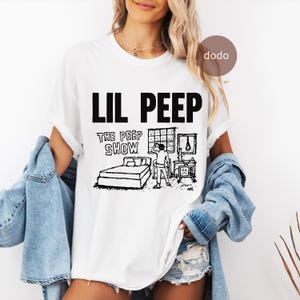Comfort Colors Lil Peep T-Shirt - Rap Music Shirt - The Peep Show Design - Lil Peep Album Shirt - Lil Peep Merch - Unisex Rapper Clothing