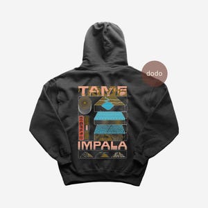 Tame Impala Hoodie - Pop Music Hoodie - The Slow Rush Album - Tame Impala Album Hoodie - Tame Impala Merch - Unisex Pop Clothing