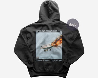 Premium Suicideboys Hoodie - Us Vs. Them Single Hoodie - Suicideboys New Single Hoodie - Unisex Heavy Cotton Hoodie