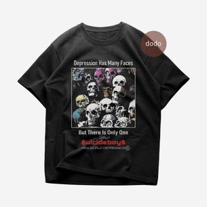 Suicideboys T-Shirt - Rap Music Shirt - New World Depression Album - Suicideboys Album Shirt - Suicideboys Merch - Unisex Rapper Clothing