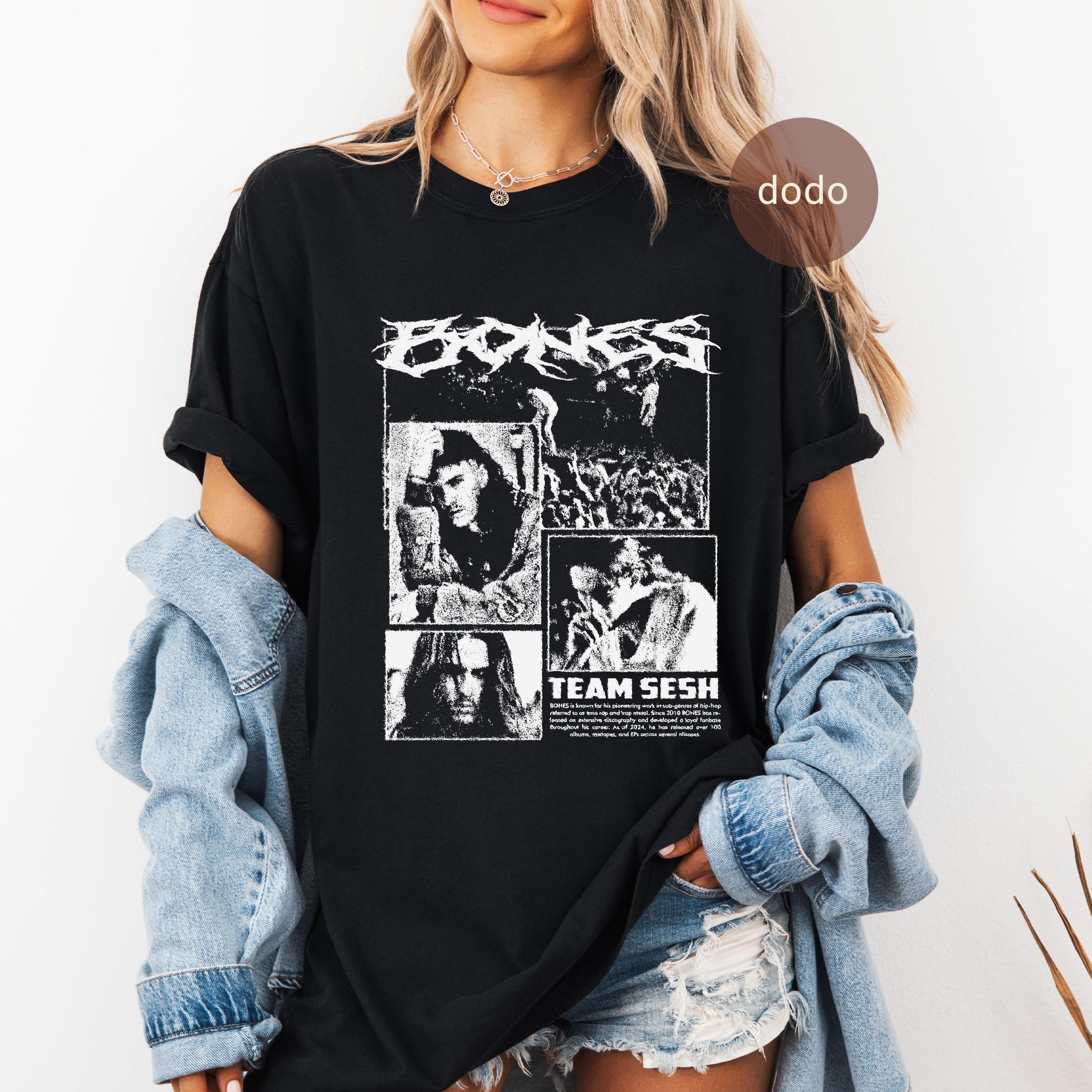 Premium Bones T-shirt - Rap Music Shirt - Teamsesh Design - Bones