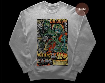 Sudadera MF Doom - Álbum de demos de Madvillainy - Música rap - Merchandising para fans