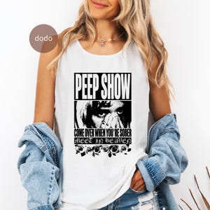 Comfort Colors Lil Peep Tank Top - Rap Music Top - Come Over When You're Sober Album - Lil Peep Merch - Unisex Rapper Clothing