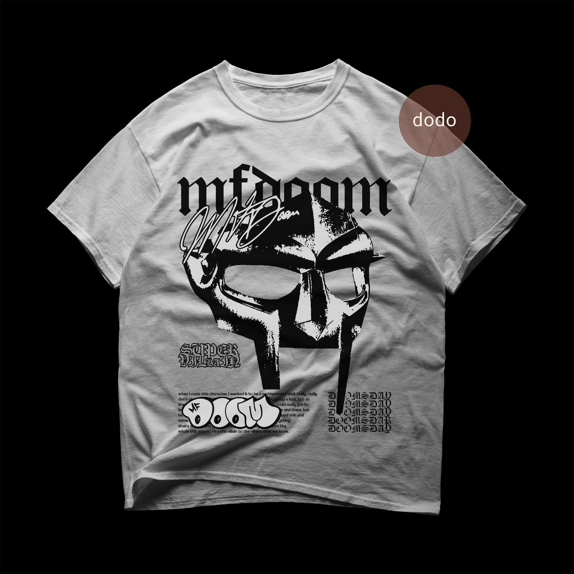 MF Doom T-shirt - Rap Music Shirt - Madvillainy Demos Album - MF