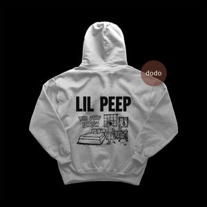 Lil Peep Hoodie - Rap Music Hoodie - The Peep Show Design - Lil Peep Album Hoodie - Lil Peep Merch - Unisex Rapper Clothing