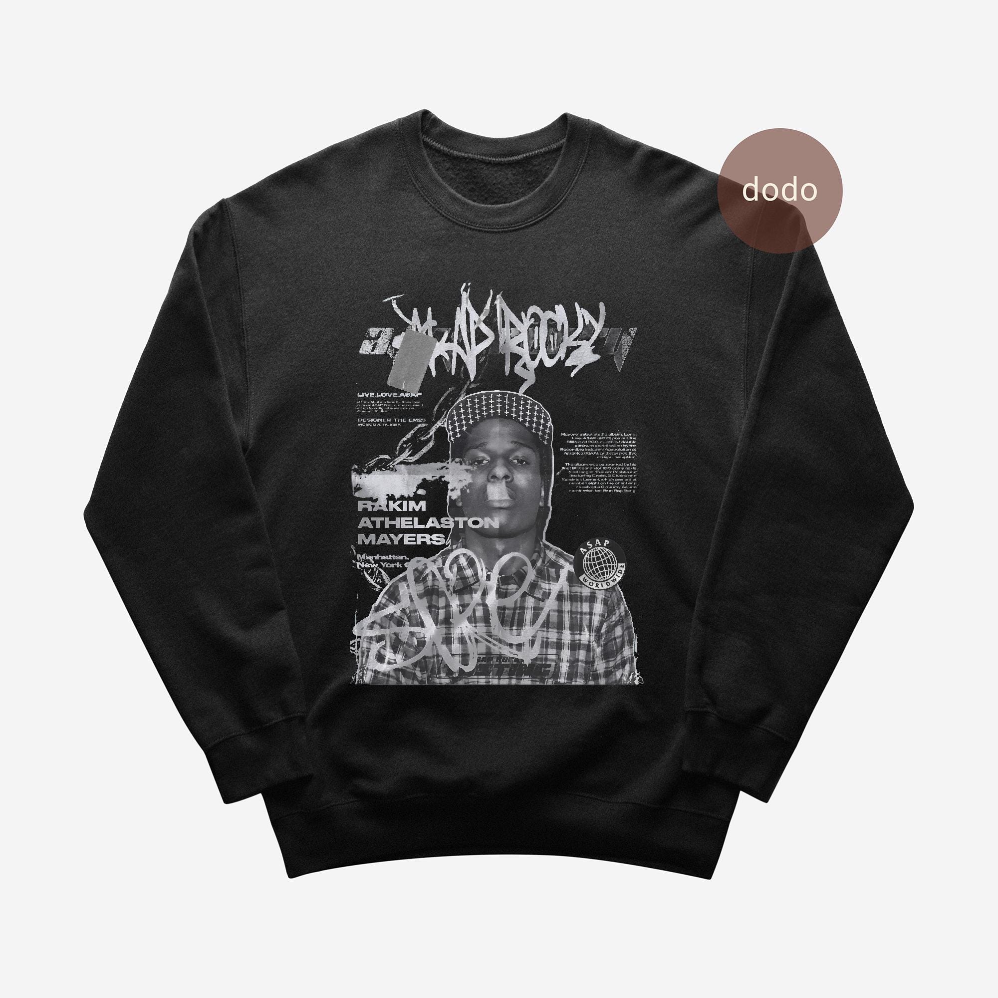 ASAP Rocky パーカー - ラップミュージック パーカー - サンドレス 