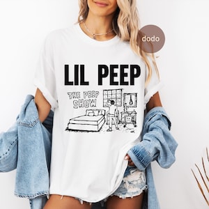 Premium Lil Peep T-Shirt - Rap Music Shirt - The Peep Show Design - Lil Peep Album Shirt - Lil Peep Merch - Unisex Rapper Clothing
