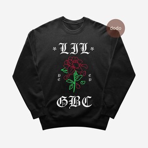Lil Peep Sweatshirt - Rap Music Sweatshirt - LIVE FOREVER Album - Lil Peep Album - Lil Peep Merch - Unisex Rapper Clothing