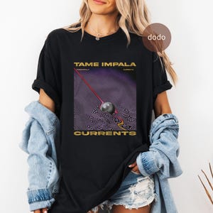 Premium Tame Impala T-Shirt - Pop Music Shirt - Currents Album - Tame Impala Album Shirt - Tame Impala Merch - Unisex Pop Clothing