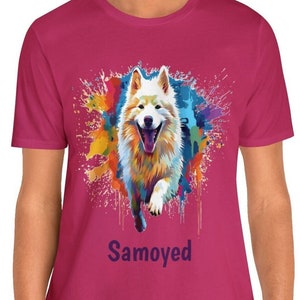 Samoyed T-Shirt, Samoyed  Lover Gift,  Samoyed  Tee, Samoyed  Shirt,  Samoyed  Purebred Dog T-Shirt,  Samoyed  gift for mom