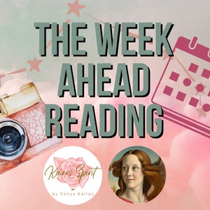 Lectura precisa de cartas del tarot / lecturas psíquicas para la semana que viene Amor Alma gemela Trabajo Pronóstico Orientación futura Astrología Perspectivas Lectura intuitiva