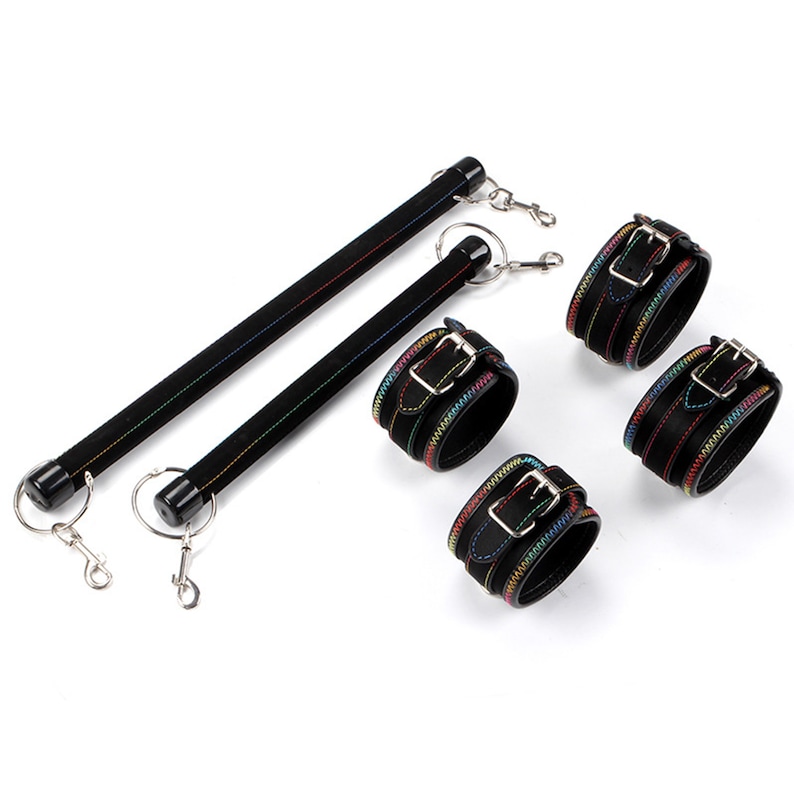 BDSM Bondage Spreader Bar Adjustable Wrist and Ankle Spreader Etsy
