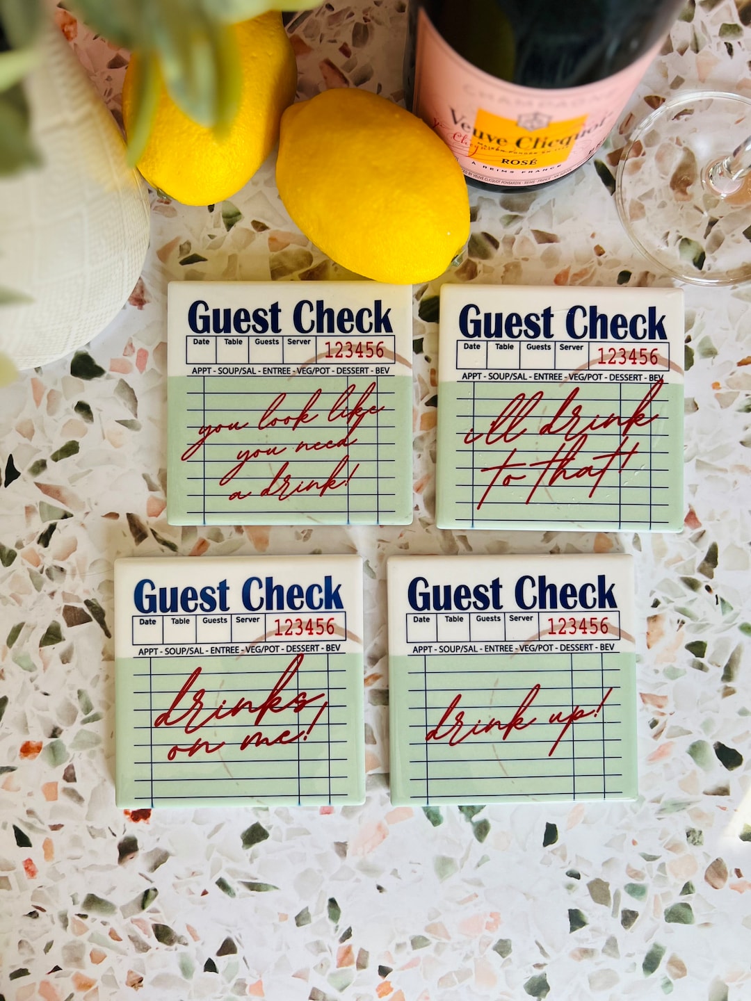 Etsy Coaster Set