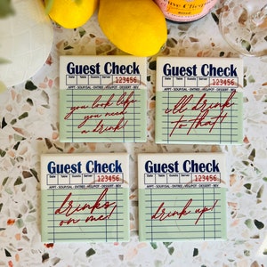 Onderzetterset | Gastencheque