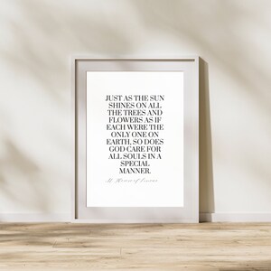 St. Therese Print