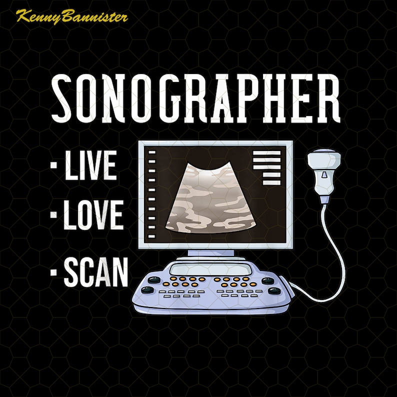Ultrasound Tech Png, Gift for Sonographers Png, Sonographer