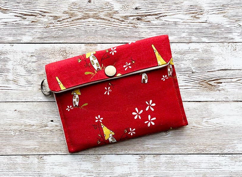 Red Polyester Jewelry Pouches, For Gift, Zipper at Rs 20/piece in Katni