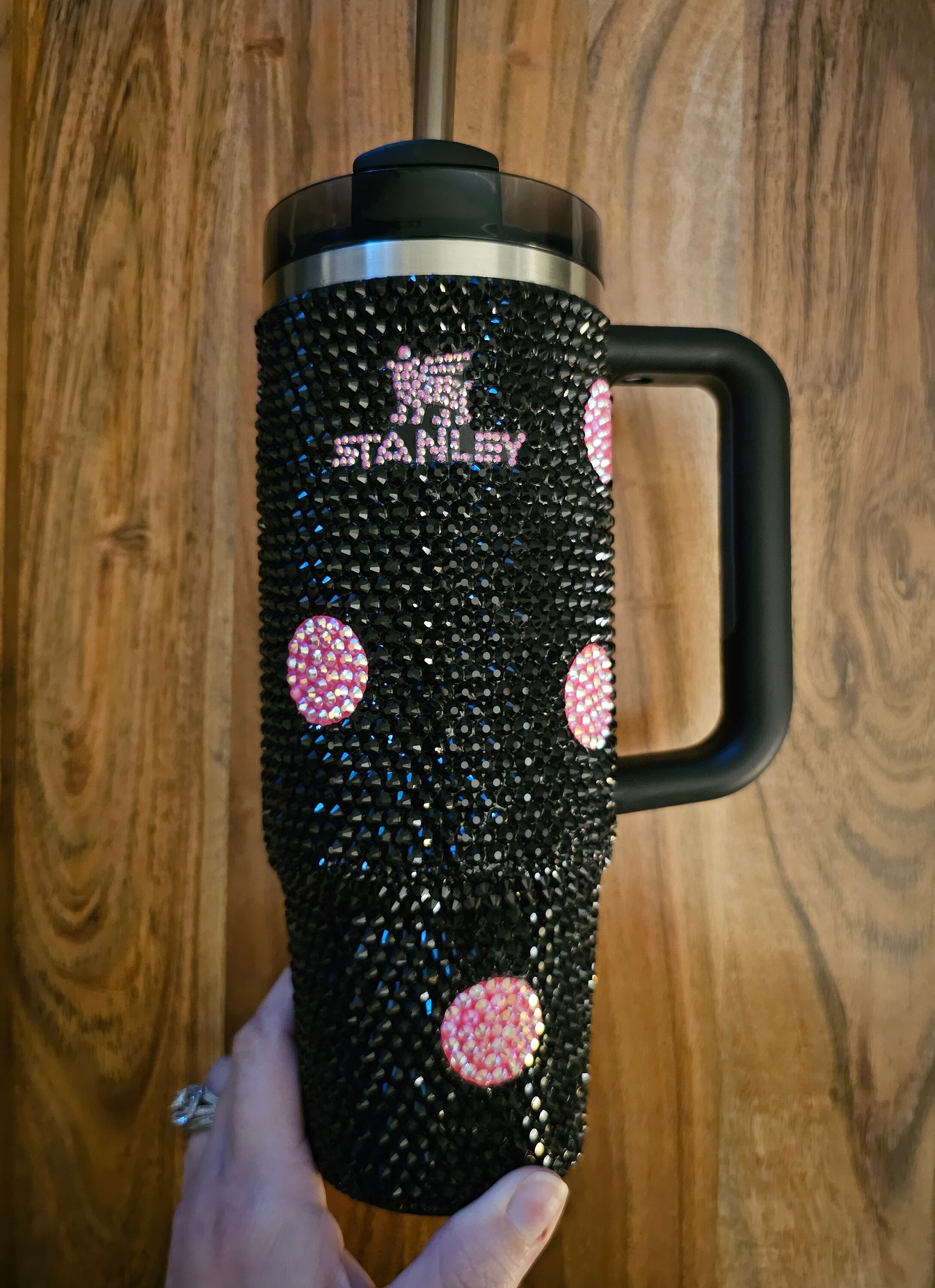 Custom Bling Yeti Handle / 30 Oz or 20 Oz Bling Cup Handle