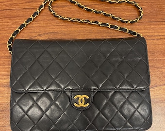 Chanel Matelasse Half Flap Vintage