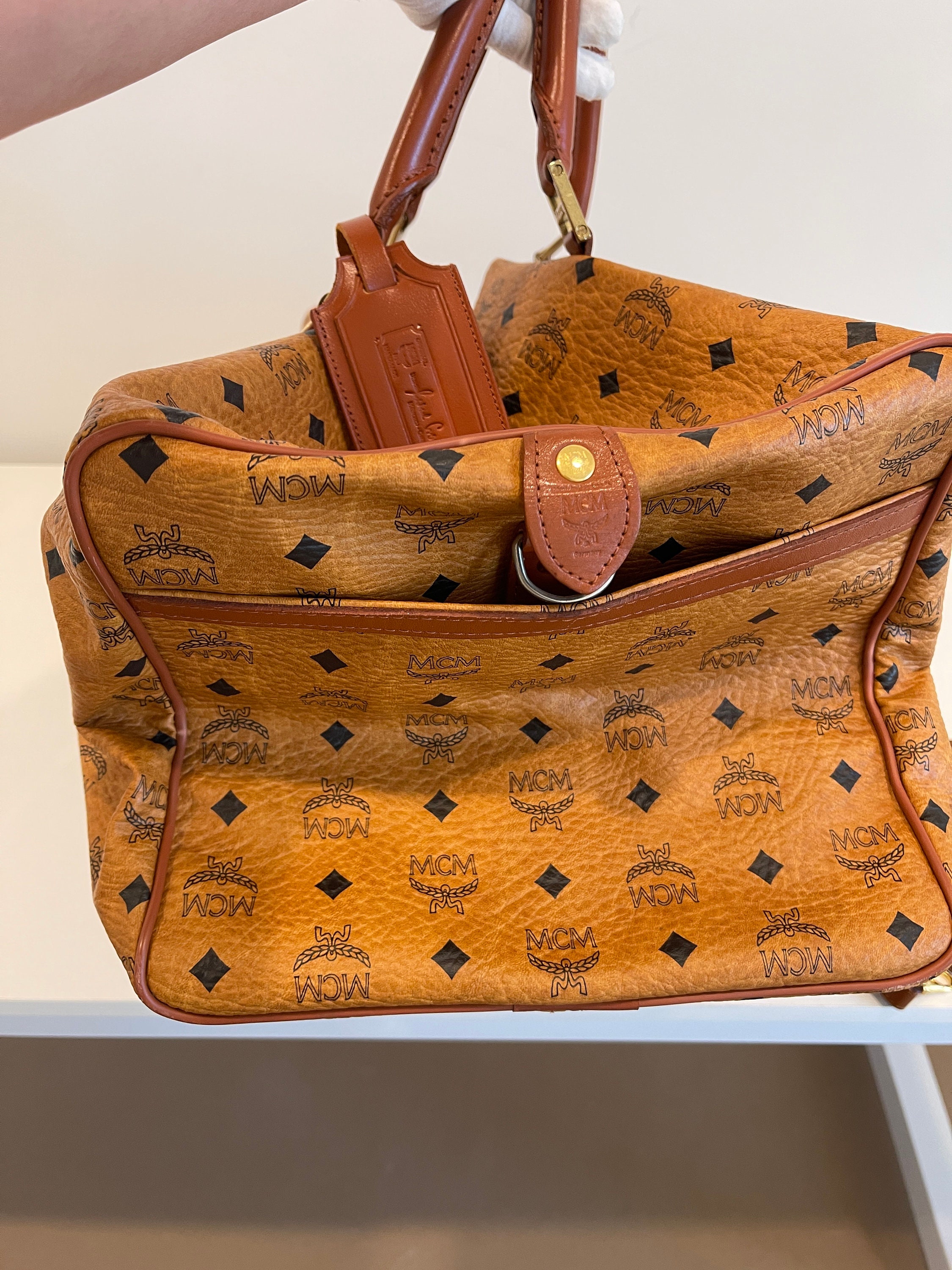 VINTAGE MCM DUFFLE BAG – mookeebyyuske