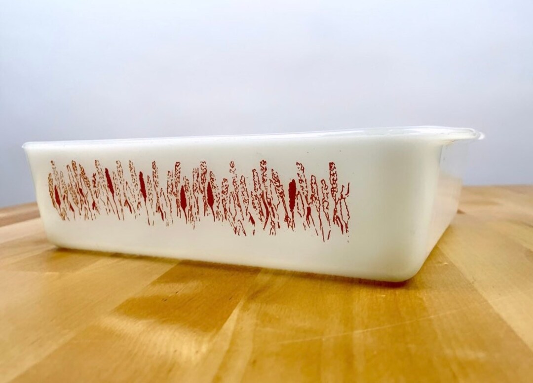 Vintage Proctor Silex Casserole Slow Cook Casserole Pan Milk Glass With 