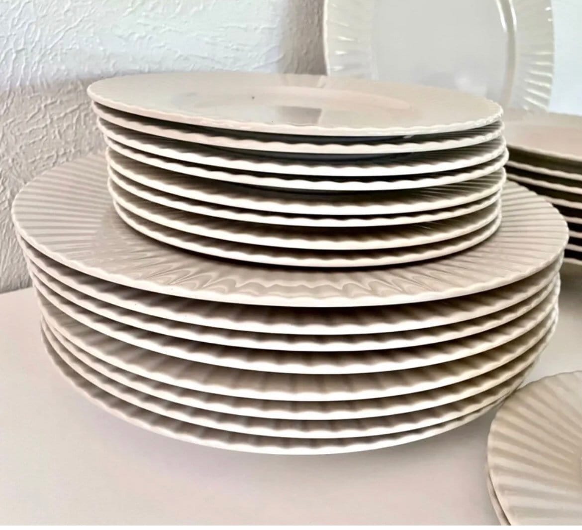 Vintage Mikasa potpourri Dinner Service Your Choice Silver Fern Etsy