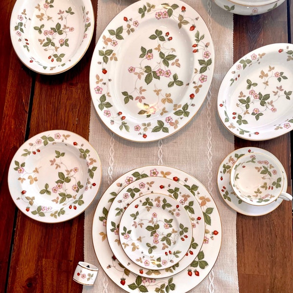 Wedgwood Wild Strawberry Bone China | Your Choice!