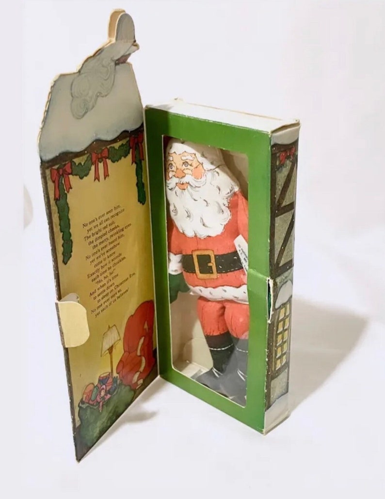 1979 Vintage Famous Americans Series Cloth Dolls Your Choice Santa -Box