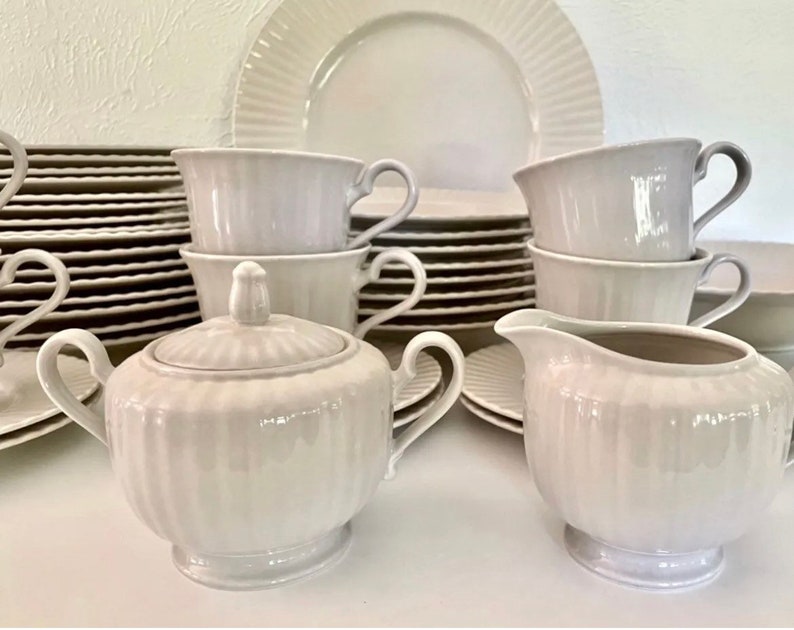 Vintage Mikasa potpourri Dinner Service Your Choice Silver Fern Etsy