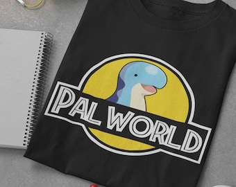 PalWorld Pal Park Parody Unisex Softstyle T-Shirt, Indie Game, Parody Game, Meme Game, Meme Shirt, Palworld Shirt