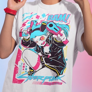 Cyberpunk Lucy Tshirt - Etsy Cyberpunk Lucy Tshirt - Etsy