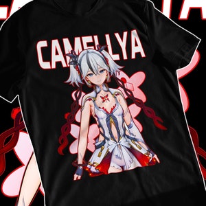 Camellya Wuthering Waves Softstyle T-Shirt, Wuthering Waves Shirt, Wuthering Waves, Yinlin Shirt, Anime Girl Shirl, Gamer Shirt, Gacha Game