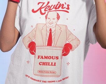 Kevins Famous Chilli Softstyle T-Shirt, The Office Shirt, Office Show Shirt