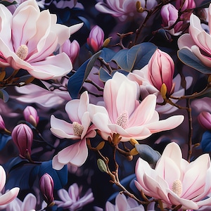 Rotoli di carta da regalo Magnolia Blossoms: bellezza senza tempo per ogni occasione